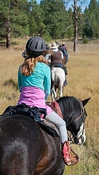 Kids on the Trail at Bar W