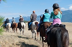 Kids on the Trail at Bar W