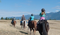 Kids on the Trail at Bar W