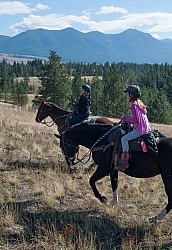 Kids on the Trail at Bar W