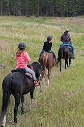 Kids on the Trail at Bar W