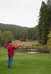Fly Fishing at Bar W