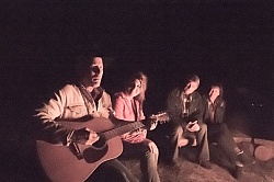 Singing Aroumd the Campfire