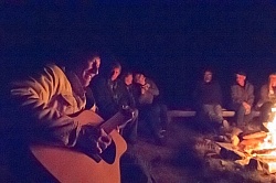 Singing Aroumd the Campfire