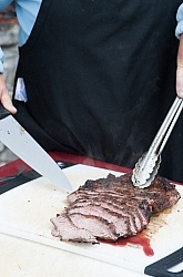 Outdoor BBQ at the Cabana