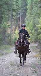 Lope Ride with Bar W. Joe on Pilgrim