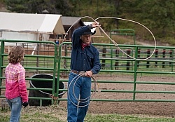 Learning to Rope at Bar W