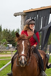Cinette and Blaze Go Through the Car Wash at Horse Country Campg