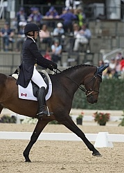 Jessica Phoenix and Pavarotti, Rolex 2016,