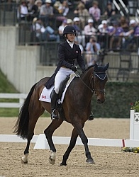 Jessica Phoenix and Pavarotti, Rolex 2016,