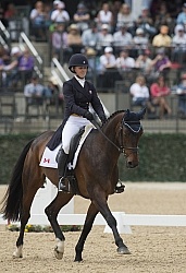 Jessica Phoenix and Pavarotti, Rolex 2016,