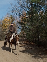 Riding hills on sand