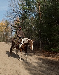 Riding hills on sand