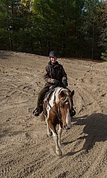 Riding hills on sand