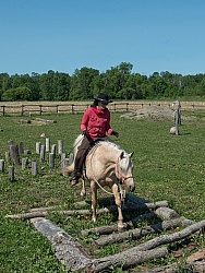 Extreme Cowboy Clinic with Lantz Mclaren at Horse Country Campgrounds