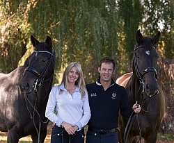 Jaimey Irwin and Donegal V  with  Tina Irwin and Laurencio