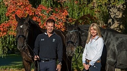 Jaimey Irwin and Donegal V  with  Tina Irwin and Laurencio