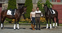 Tian and Jaimey Irwin Riding