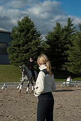 Tina teaching Alexandra