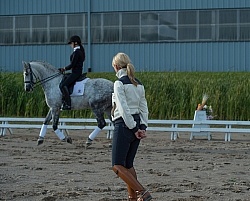 Tina teaching Alexandra