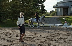 Tina teaching Alexandra