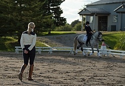 Tina teaching Alexandra