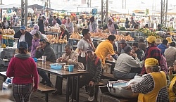 Local Market in Aloag, Ecuador