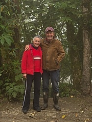 Maria and Oswaldo Mushrooms at Bomboli, Ecuador