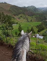 View on High Andes Ride
