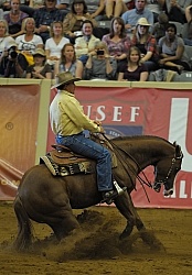 David Oconnor and Paid by Corona  Ariat Kentucky Reining Cup Freestyle