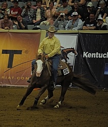 David Oconnor and Paid by Corona  Ariat Kentucky Reining Cup Freestyle