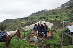 Shawn,Angel,Ali and Gabriel at Angels farm