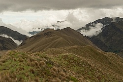 The View on the way down from the High Andes
