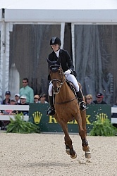 Sinead Halpin and Manoir de Carneville Rolex 2011 Arena Footing