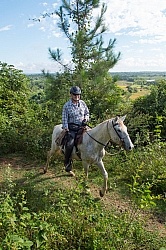 On the Trail at Finca La Guabina Havana
