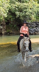 On the Trail at Finca La Guabina Havana
