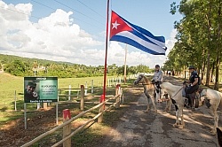 On the Trail at Finca La Guabina Havana