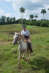 On the Trail at Finca La Guabina Havana