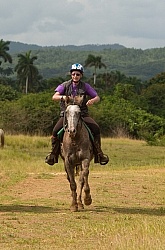 On the Trail at Finca La Guabina Havana