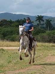 On the Trail at Finca La Guabina Havana