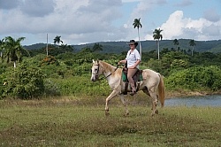 On the Trail at Finca La Guabina Havana
