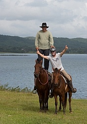 On the Trail at Finca La Guabina Havana