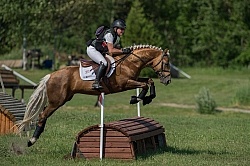 Tonya Cummins and Get Smart Leg Protection Eventing