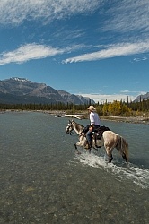 River Crossing Spring Summer Trail Riding