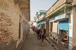 Riding Through Villages on India Ride