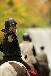Fall colors  with The Vermont Icelandic Horse Farm