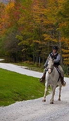 Fall Colors Ride at Mountain Top Resort, Vermont