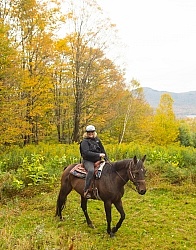Fall Colors Ride at Mountain Top Resort, Vermont