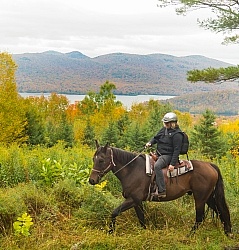 Fall Colors Ride at Mountain Top Resort, Vermont