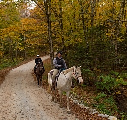 Fall Colors Ride at Mountain Top Resort, Vermont